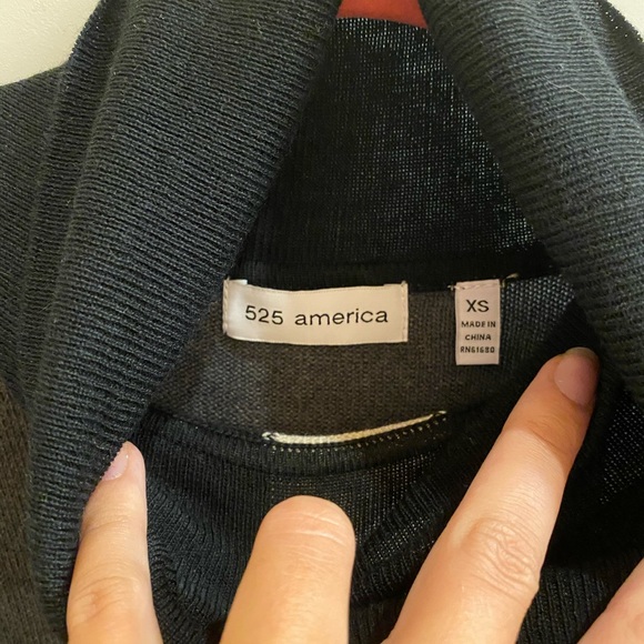 Brand new Gray Striped Sweater Dress - Picture 5 of 6